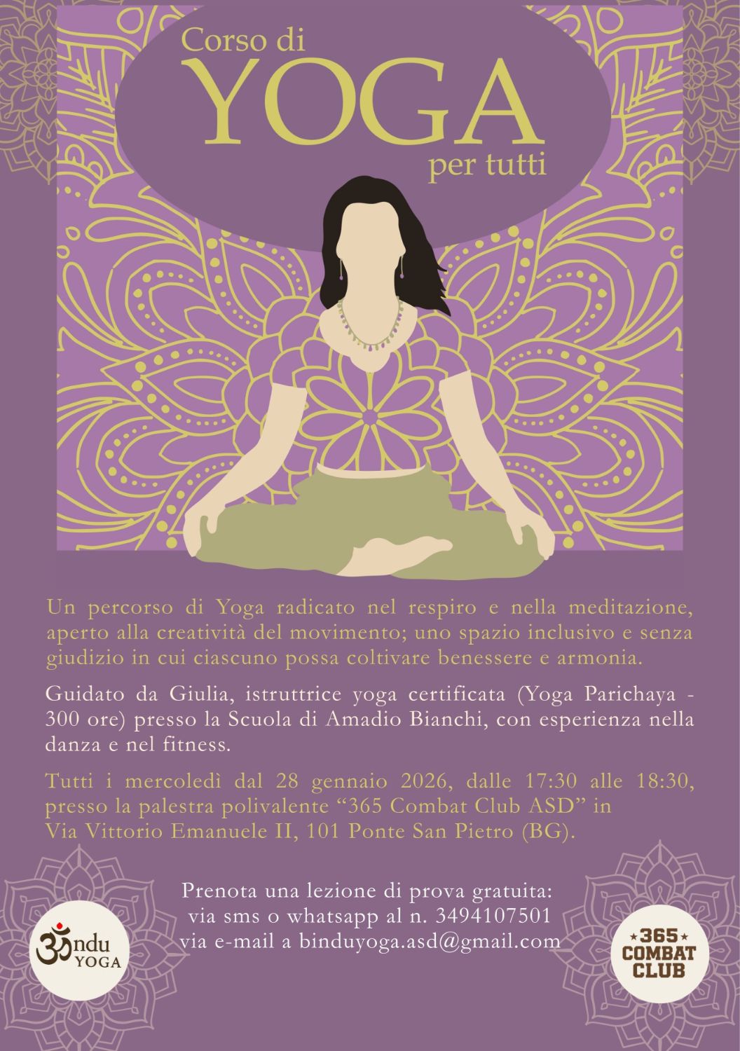 Yoga con Giulia - Ponte San Pietro