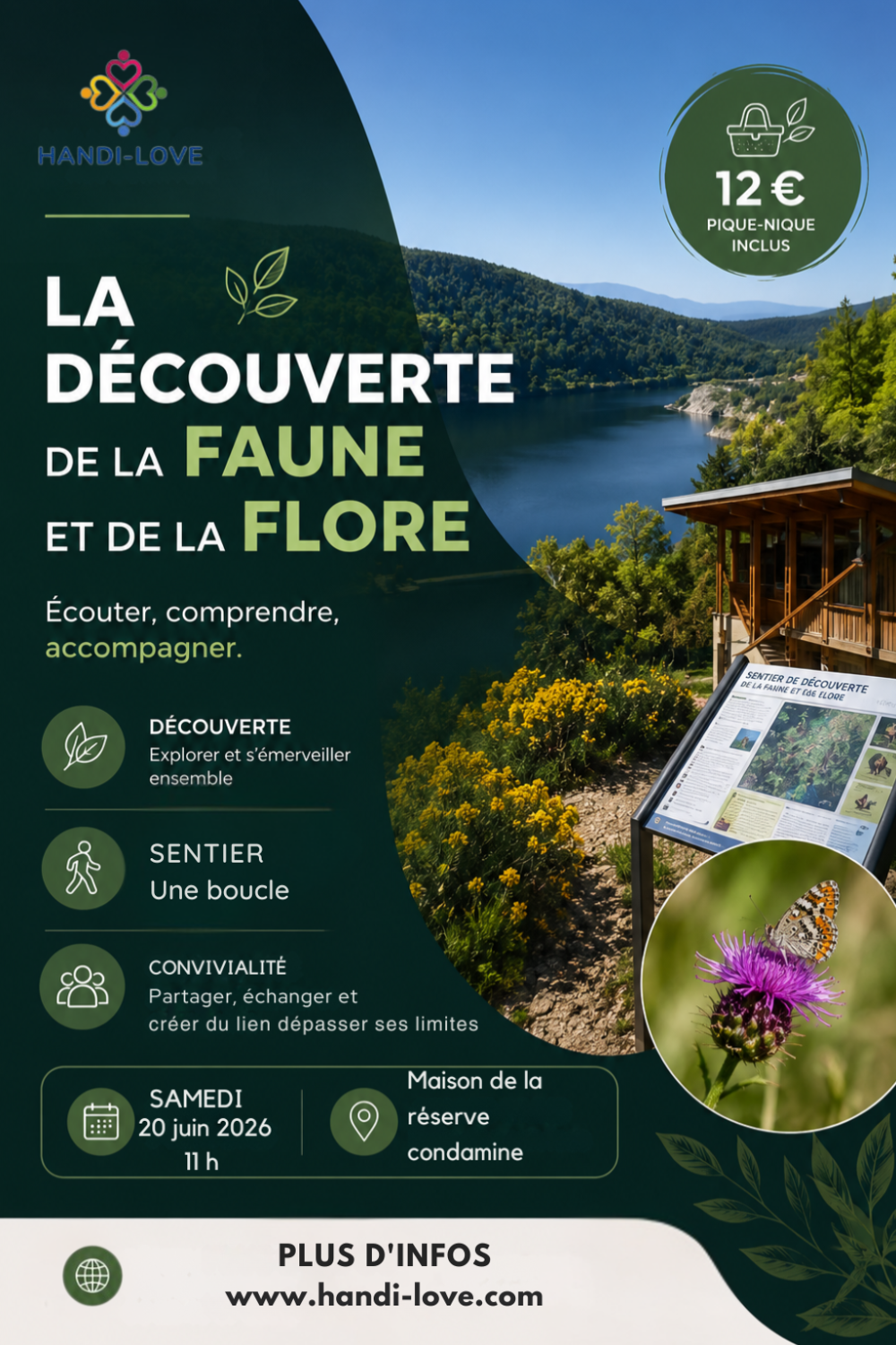 Découvert de la faune et la flore