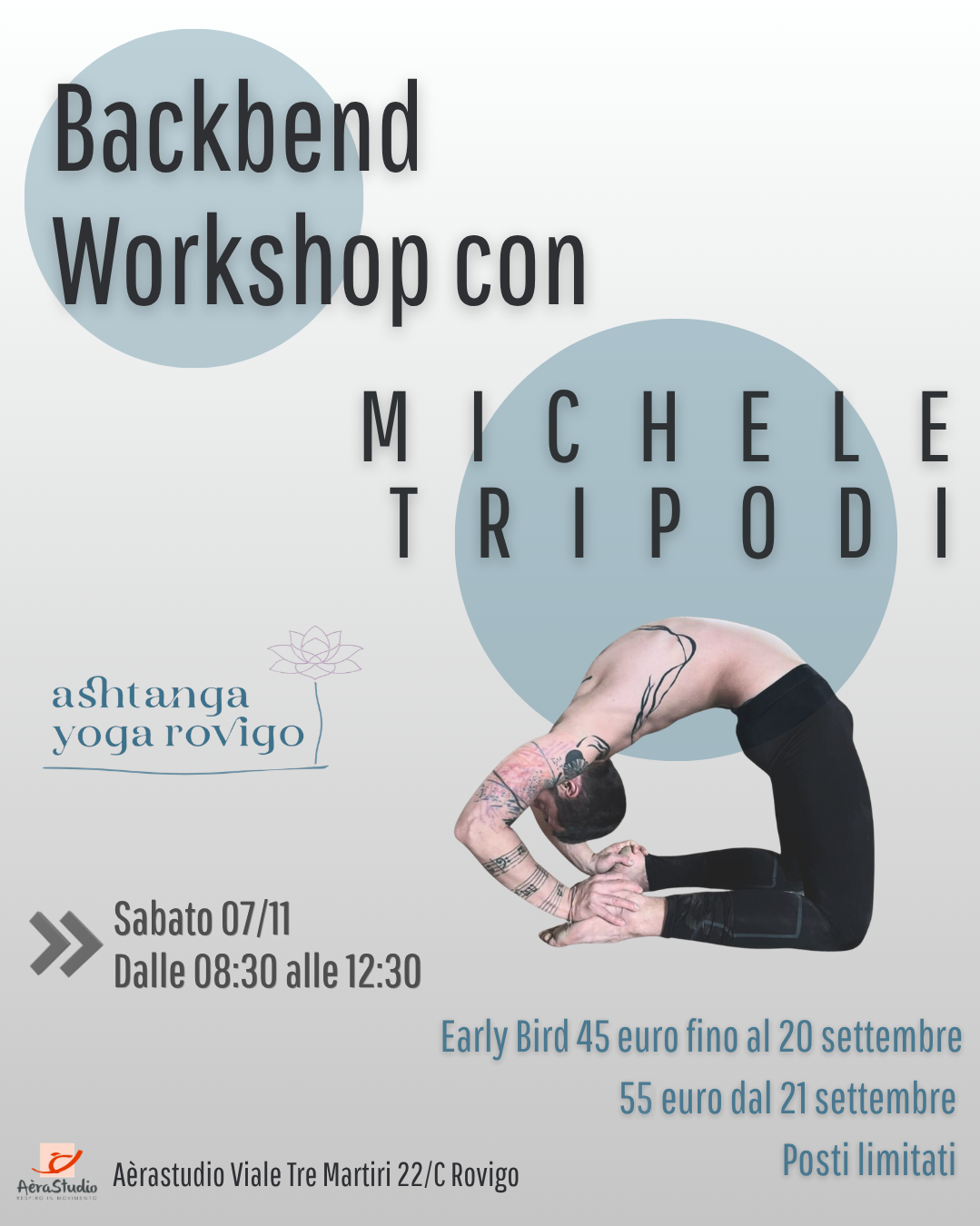 Backbend Workshop con Michele Tripodi