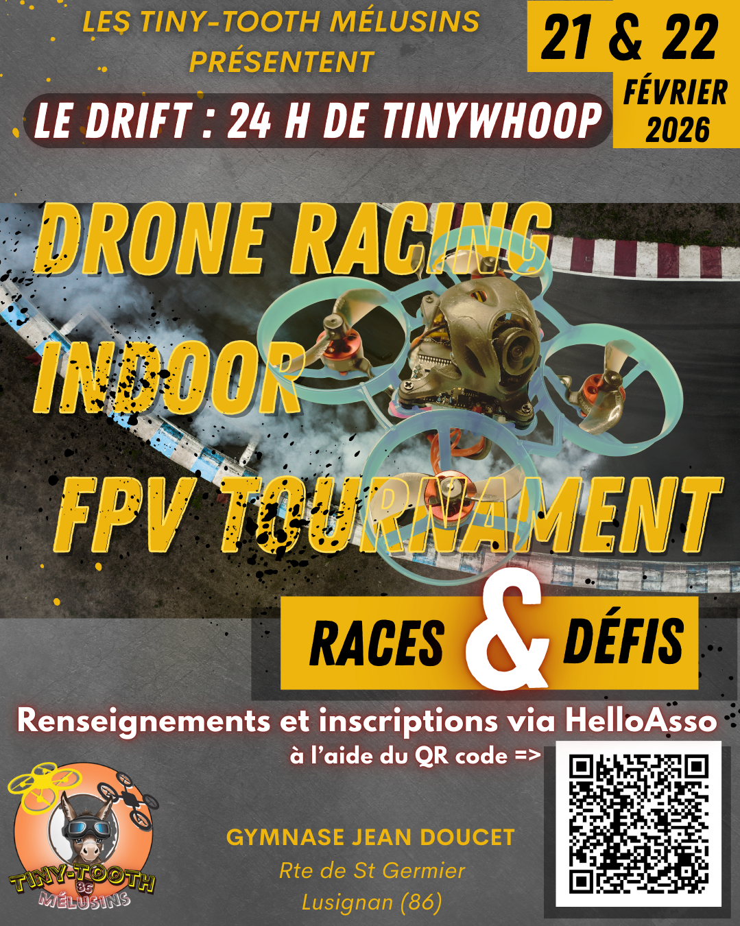 DRIFT : Drone Racing Indoor FPV Tournament