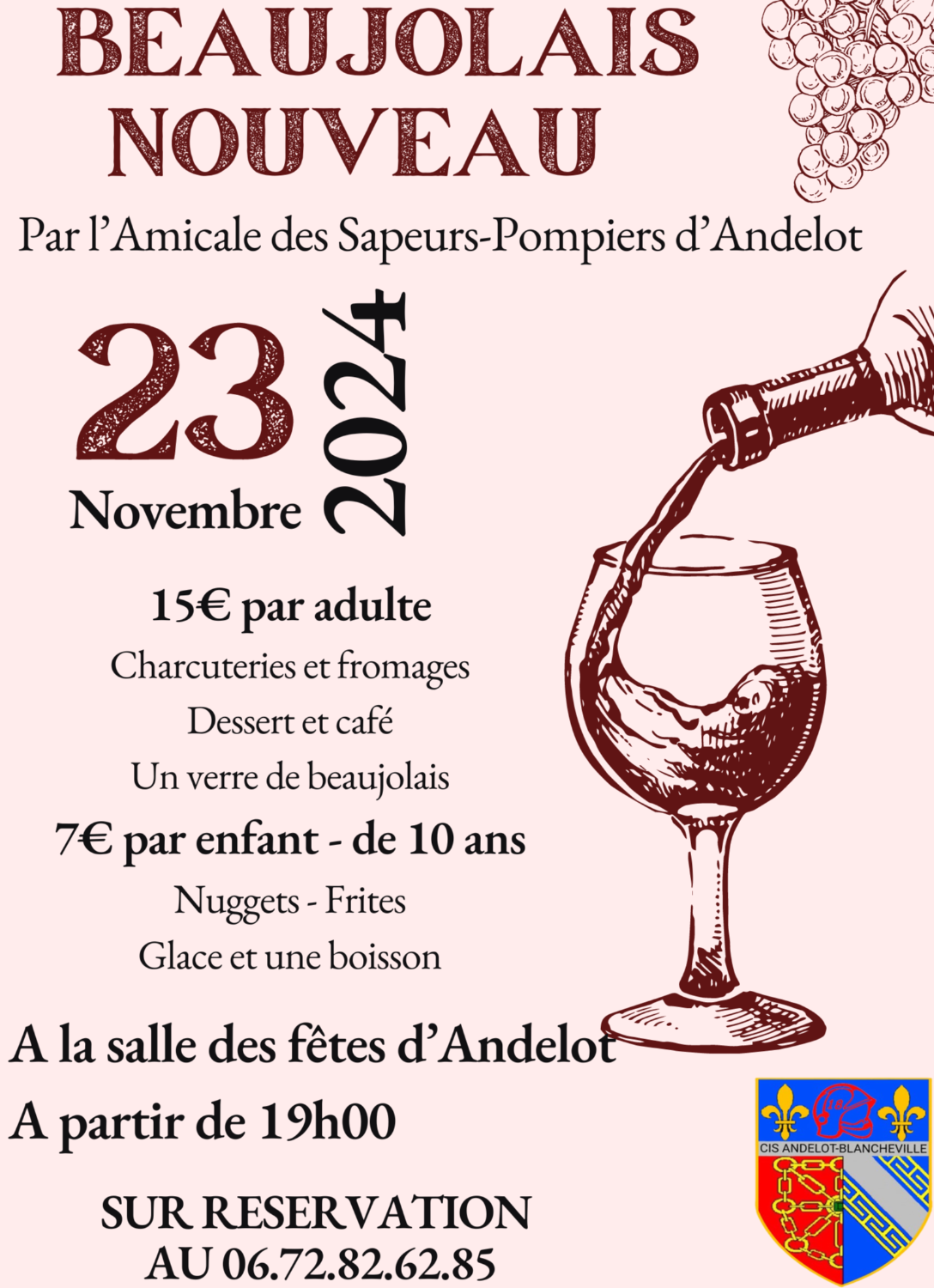 Soirée Beaujolais Nouveau 2024