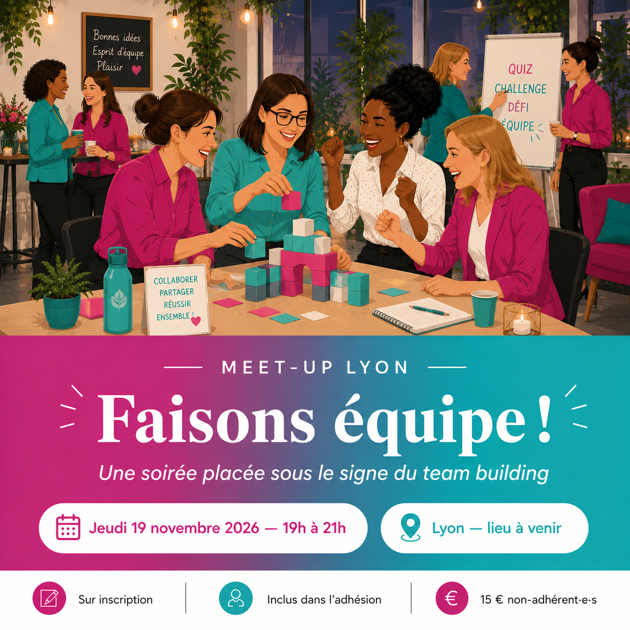Meet Up Lyon - Jeudi 19 novembre 2026