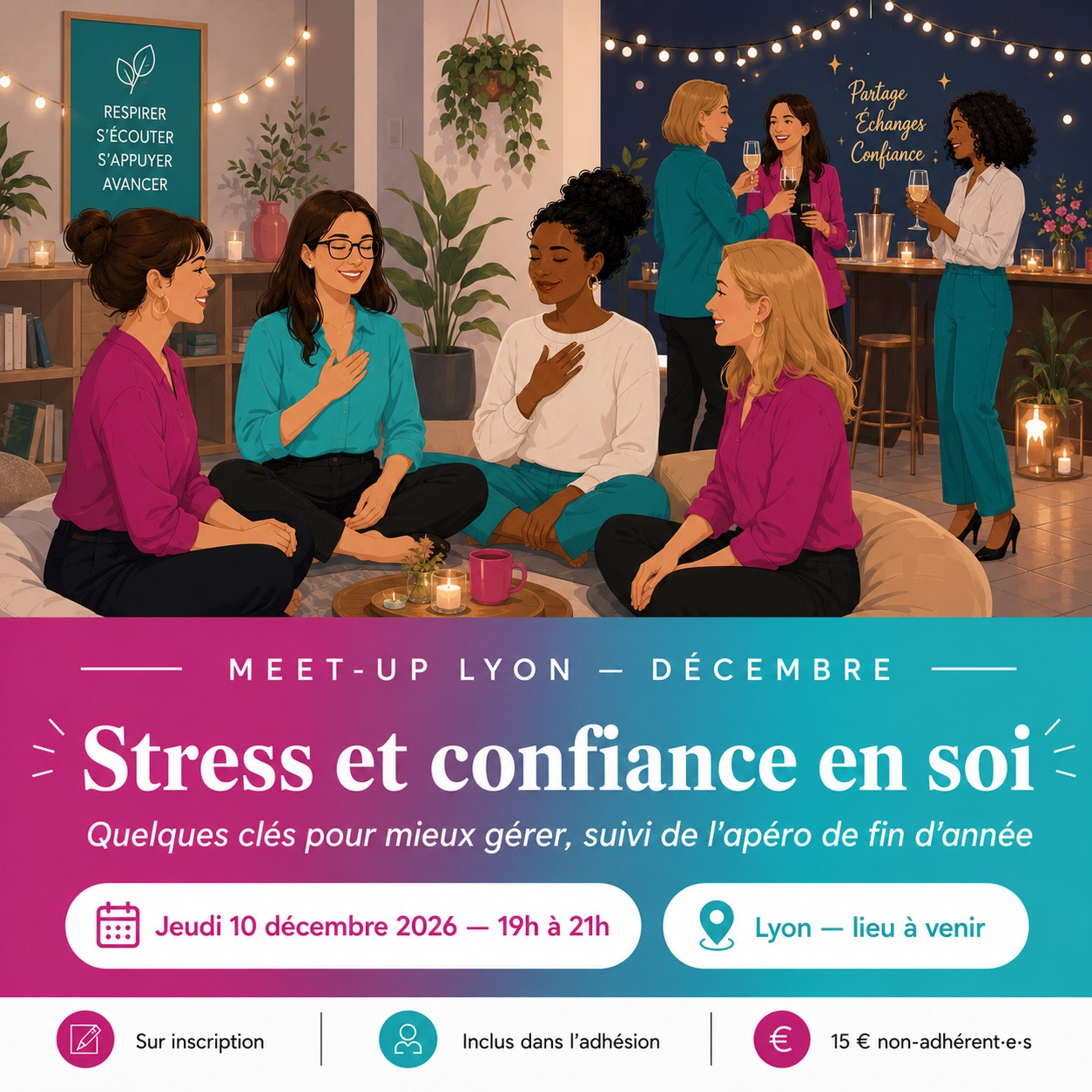 Meet Up Lyon - Jeudi 10 décembre 2026