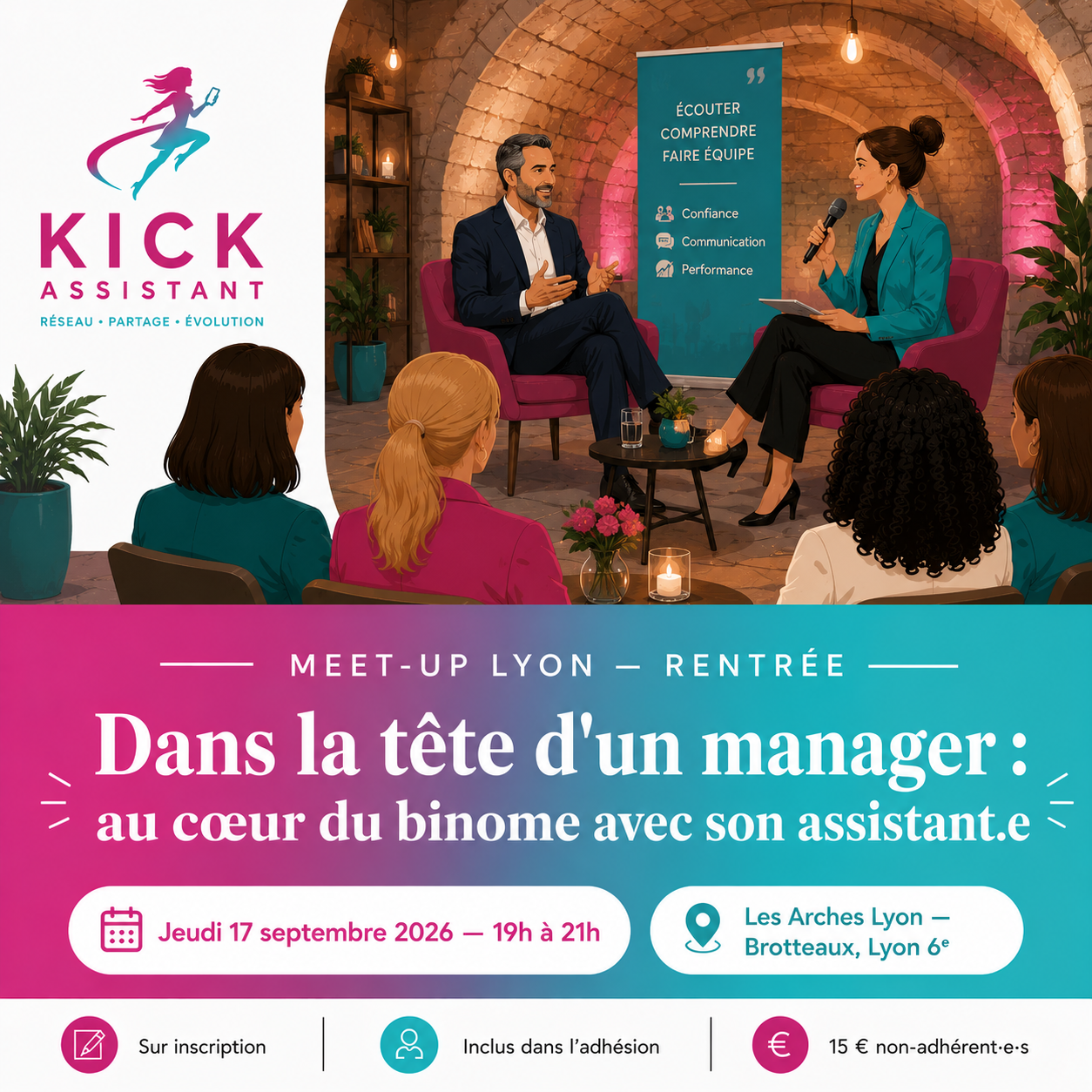 Meet Up Lyon - Jeudi 17 septembre 2026
