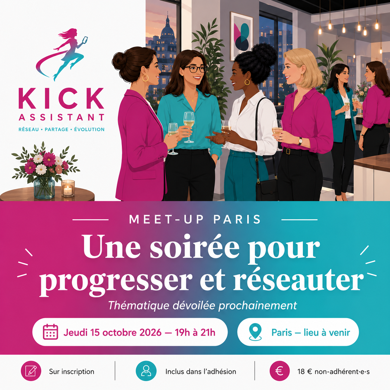 Meet Up Paris/IDF - Jeudi 15 octobre 2026