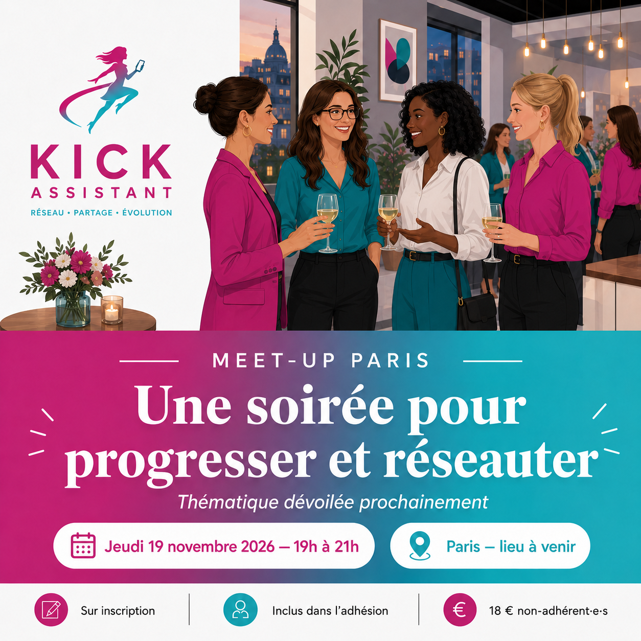 Meet Up Paris/IDF - Jeudi 19 novembre 2026