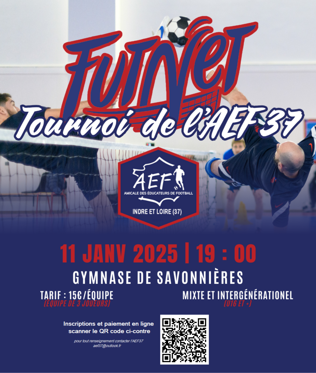 TOURNOI FUTNET SAVONNIERES