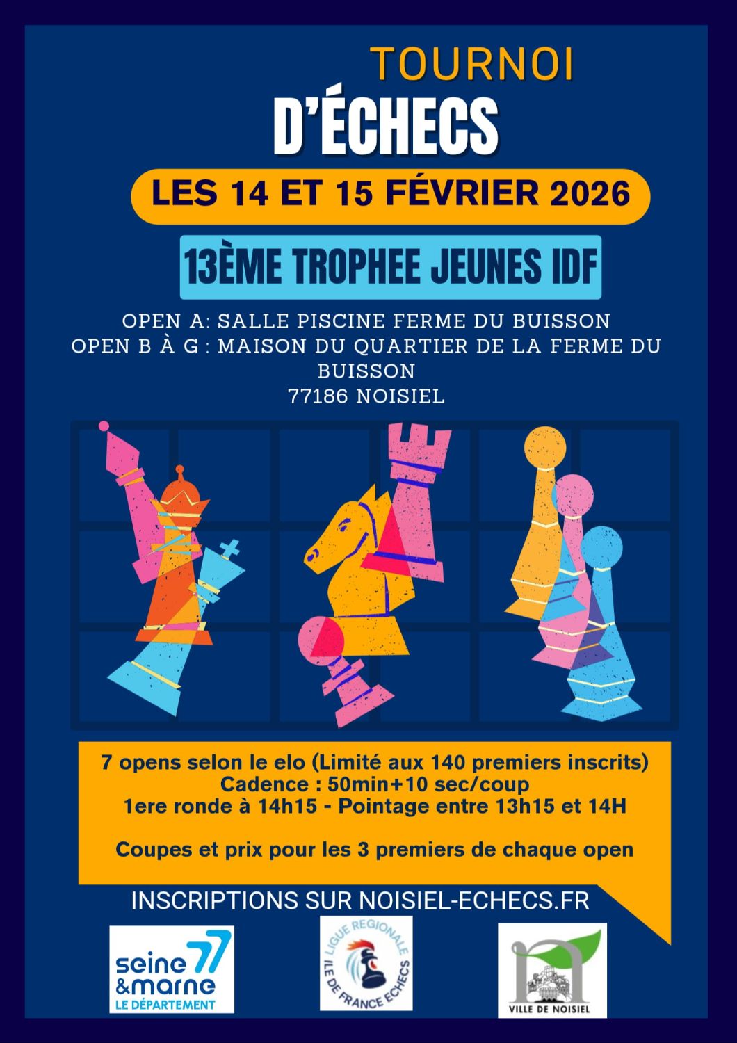 13ème Trophée Jeunes de Noisiel