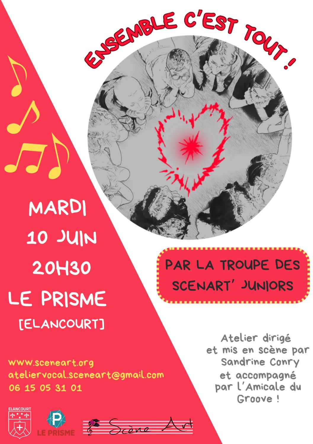 Spectacle de l'atelier des Scénartistes Juniors: Ensemble c'est tout!