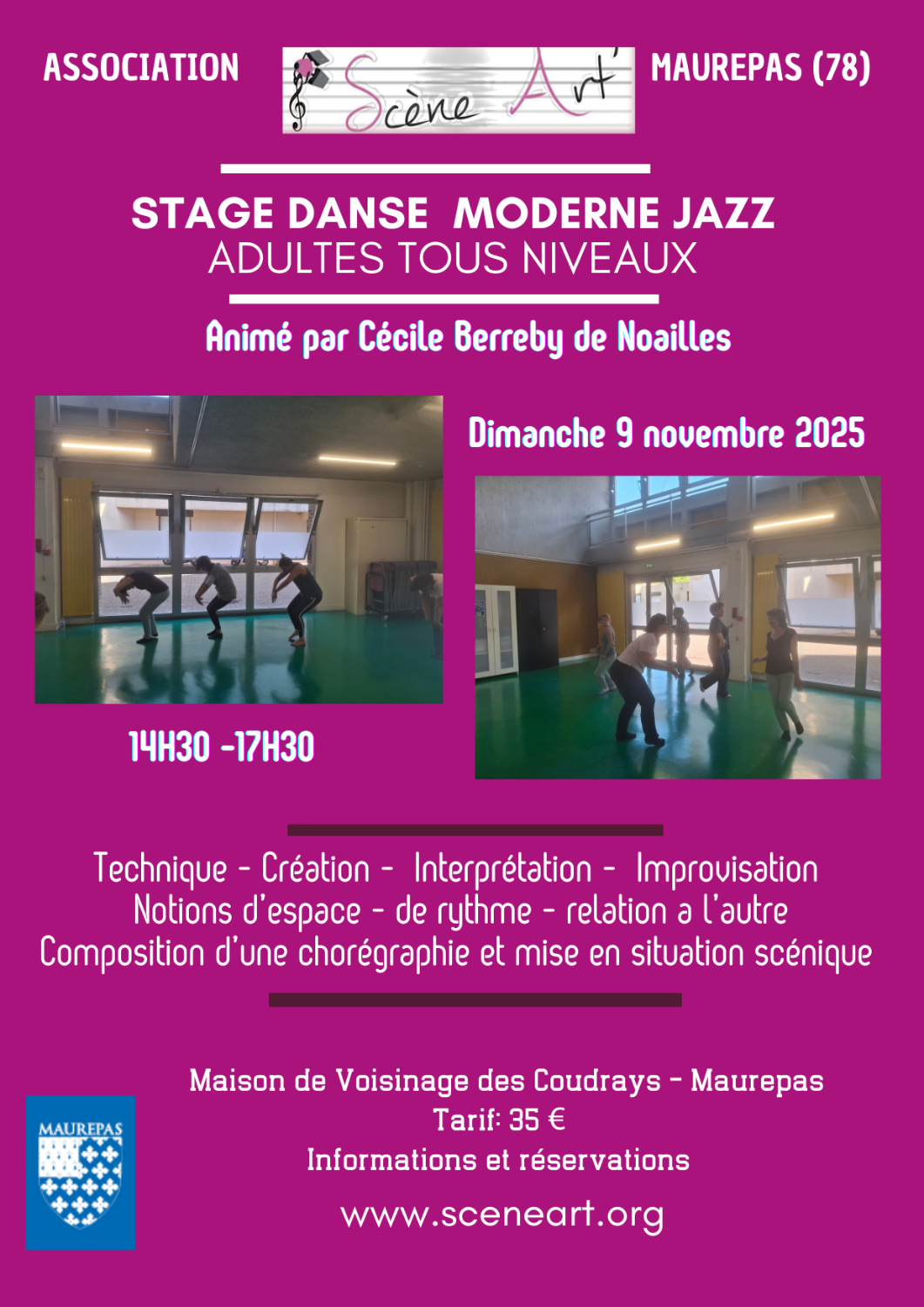 Stage Danse Moderne Jazz