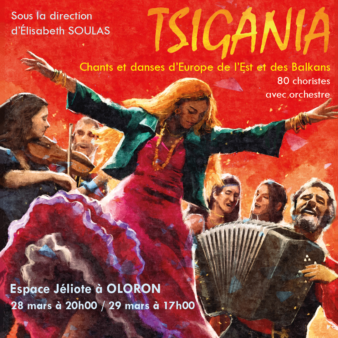 TSIGANIA Samedi 28 mars 2026 à 20h00