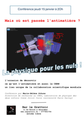 Mais où est passée l'antimatière ?