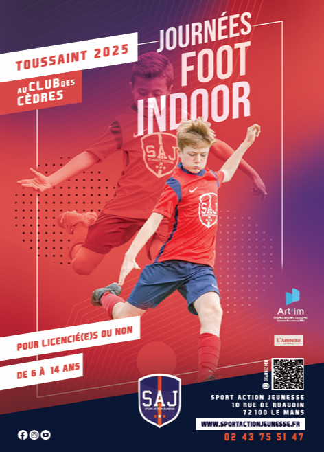 Journées Foot Indoor - Club des Cèdres - Toussaint 2025