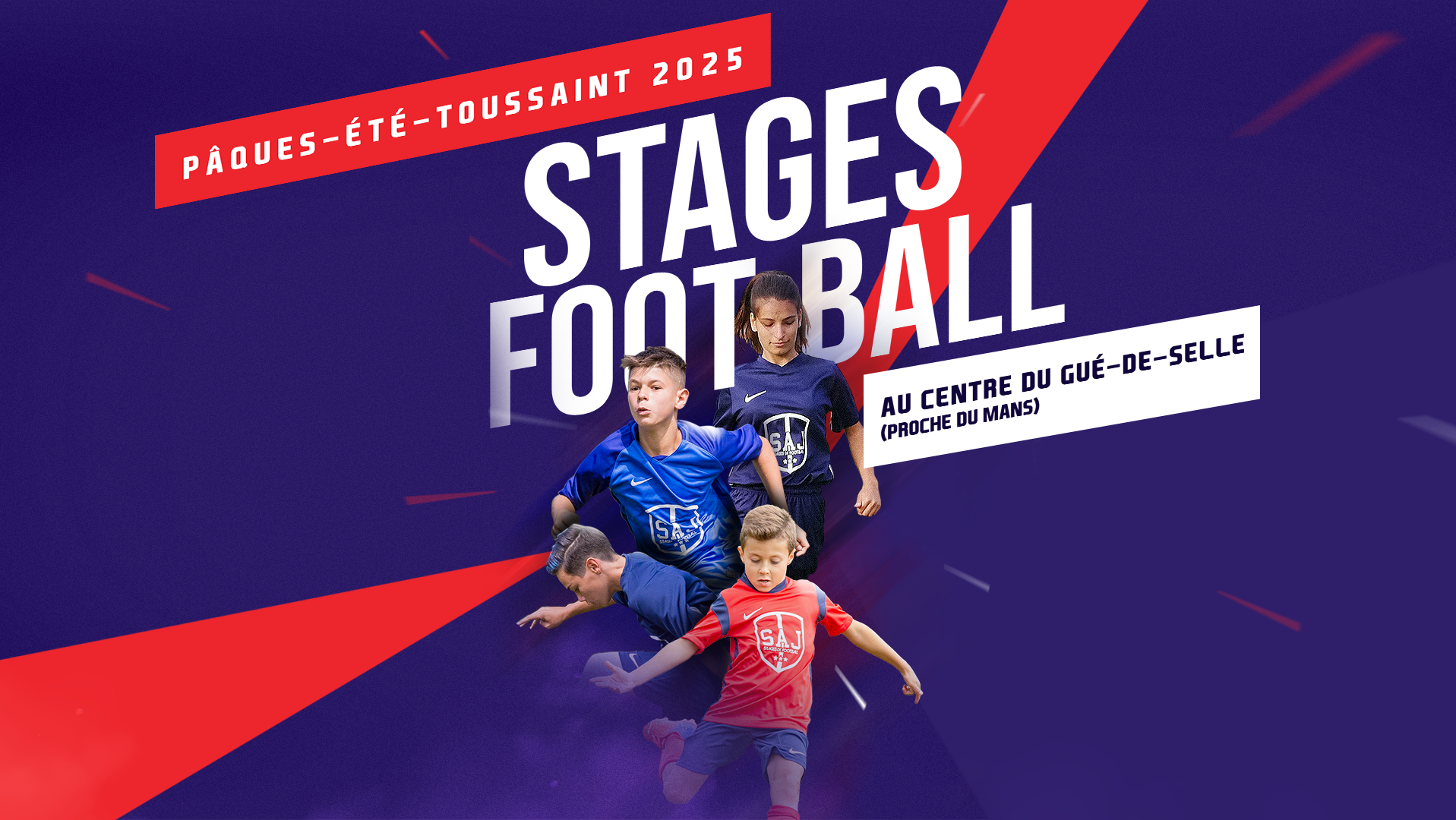 Stage de football Gué-de-Selle - Toussaint 2025