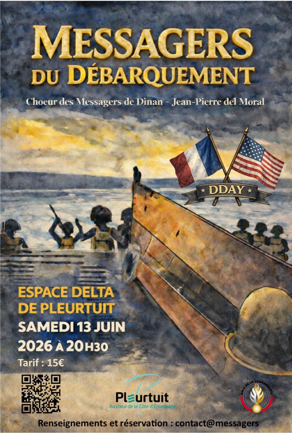 Spectacle Messagers du Débarquement