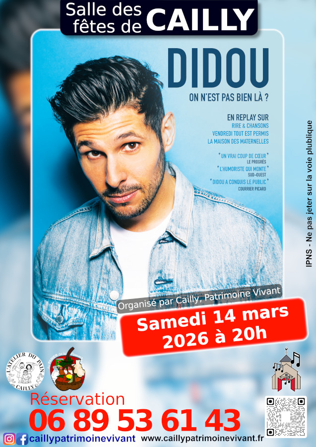 Spectacle d’humour : Dibou dans 