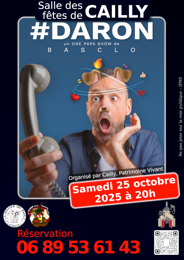 Spectacle de l’humoriste Basclo – #Daron