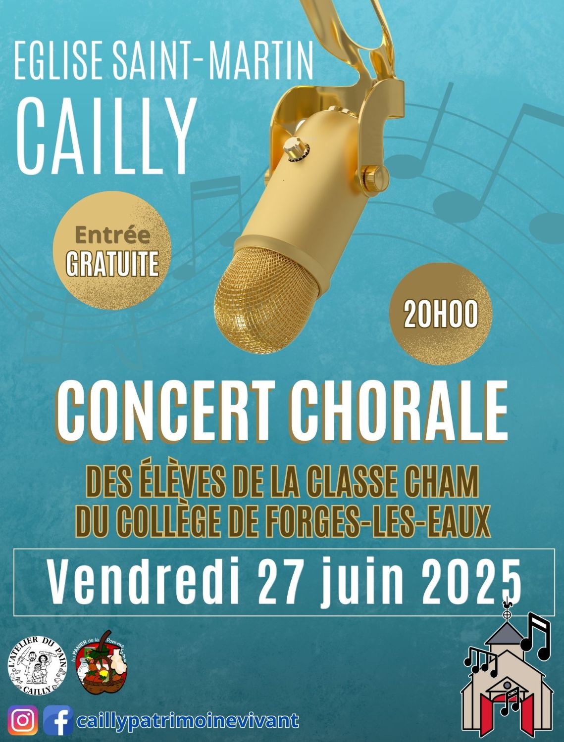 Concert de la Chorale CHAM