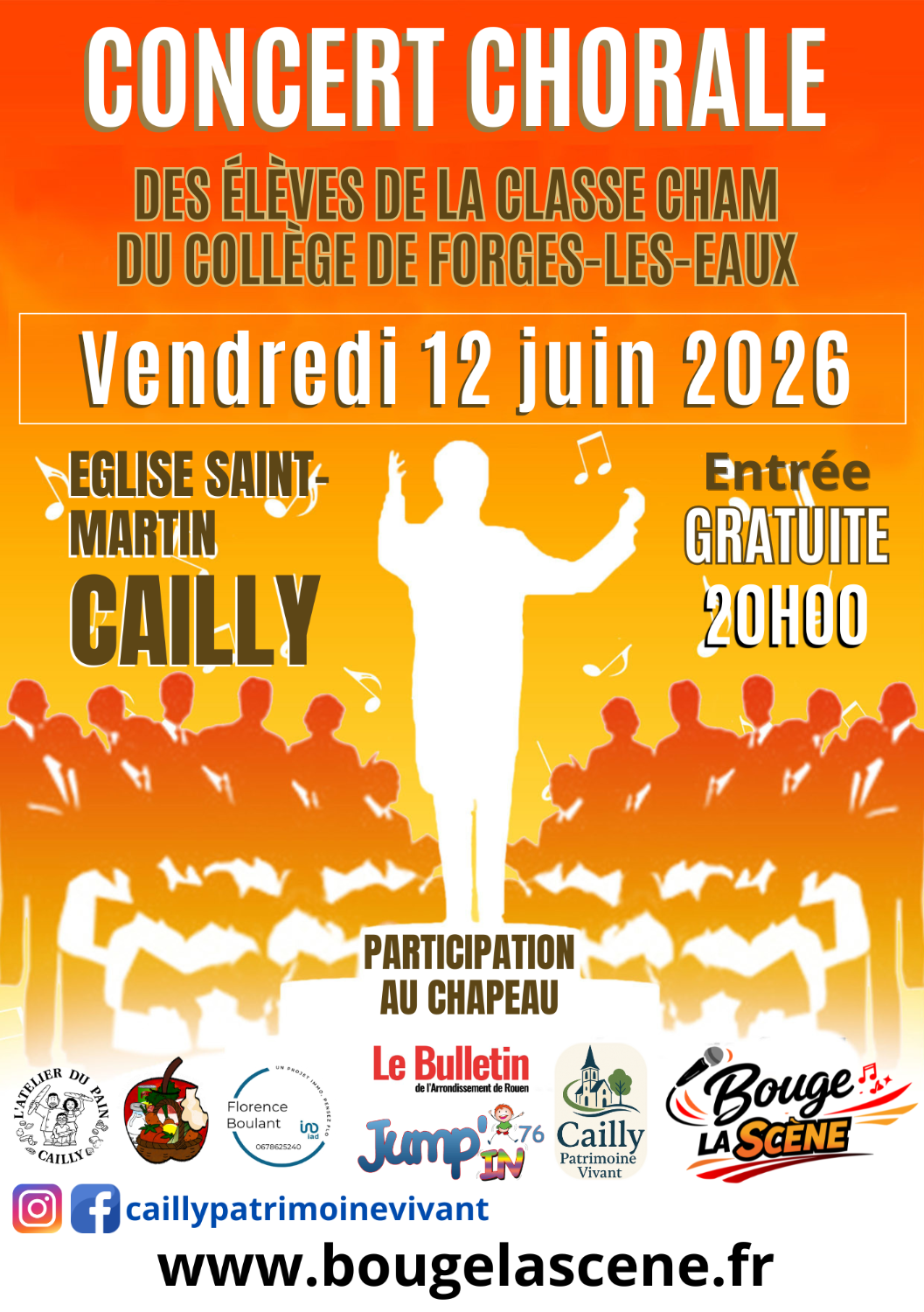 Concert de la Chorale CHAM