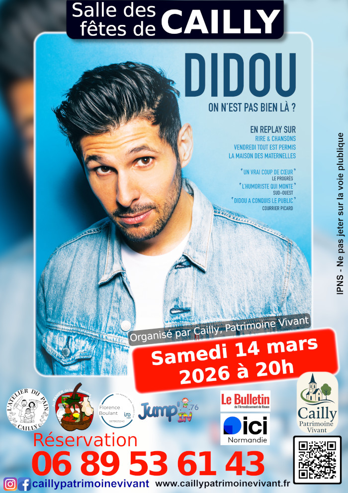 Spectacle d’humour : Didou dans 