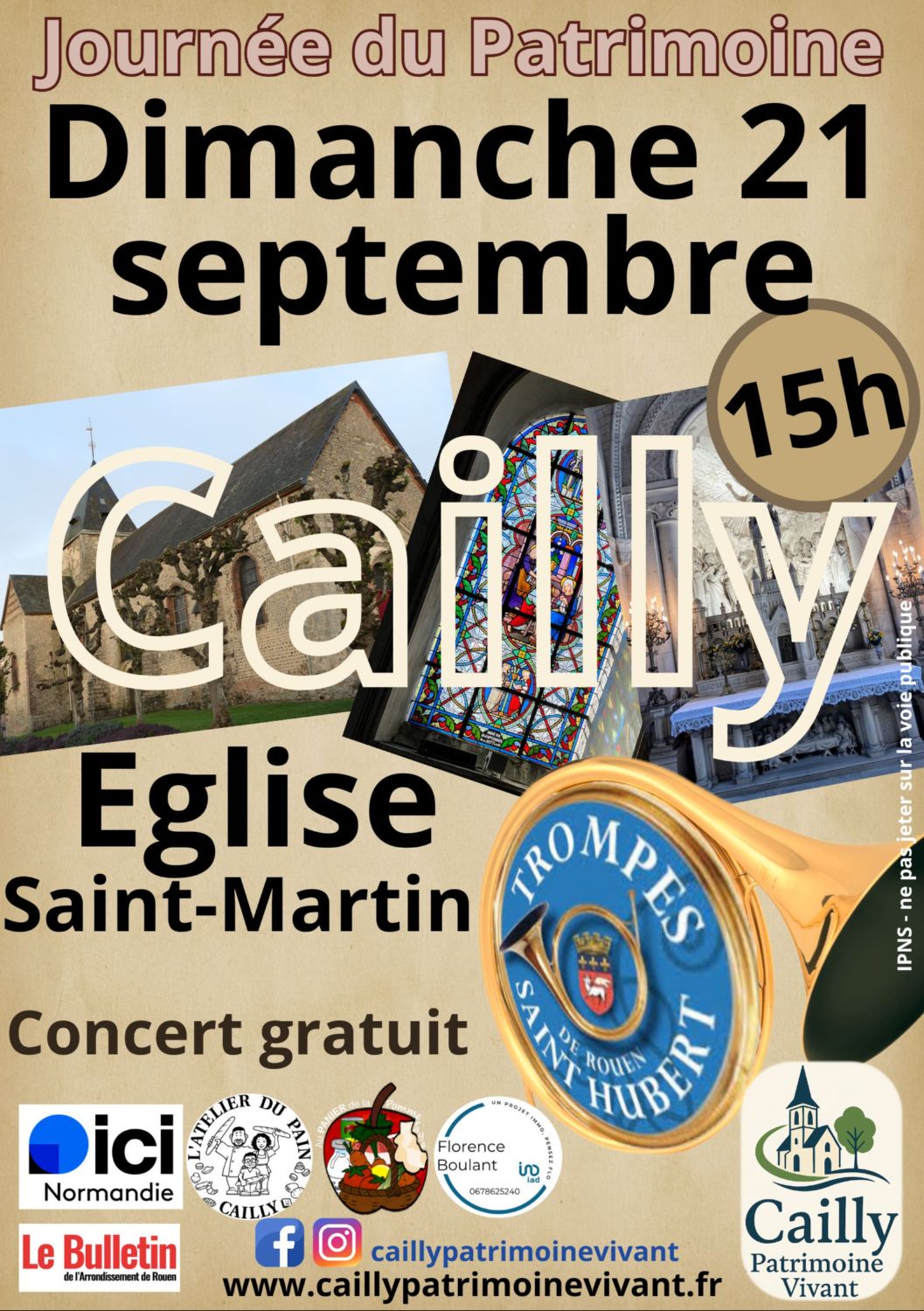 Journées du Patrimoine – Concert des Trompes Saint-Hubert de Rouen