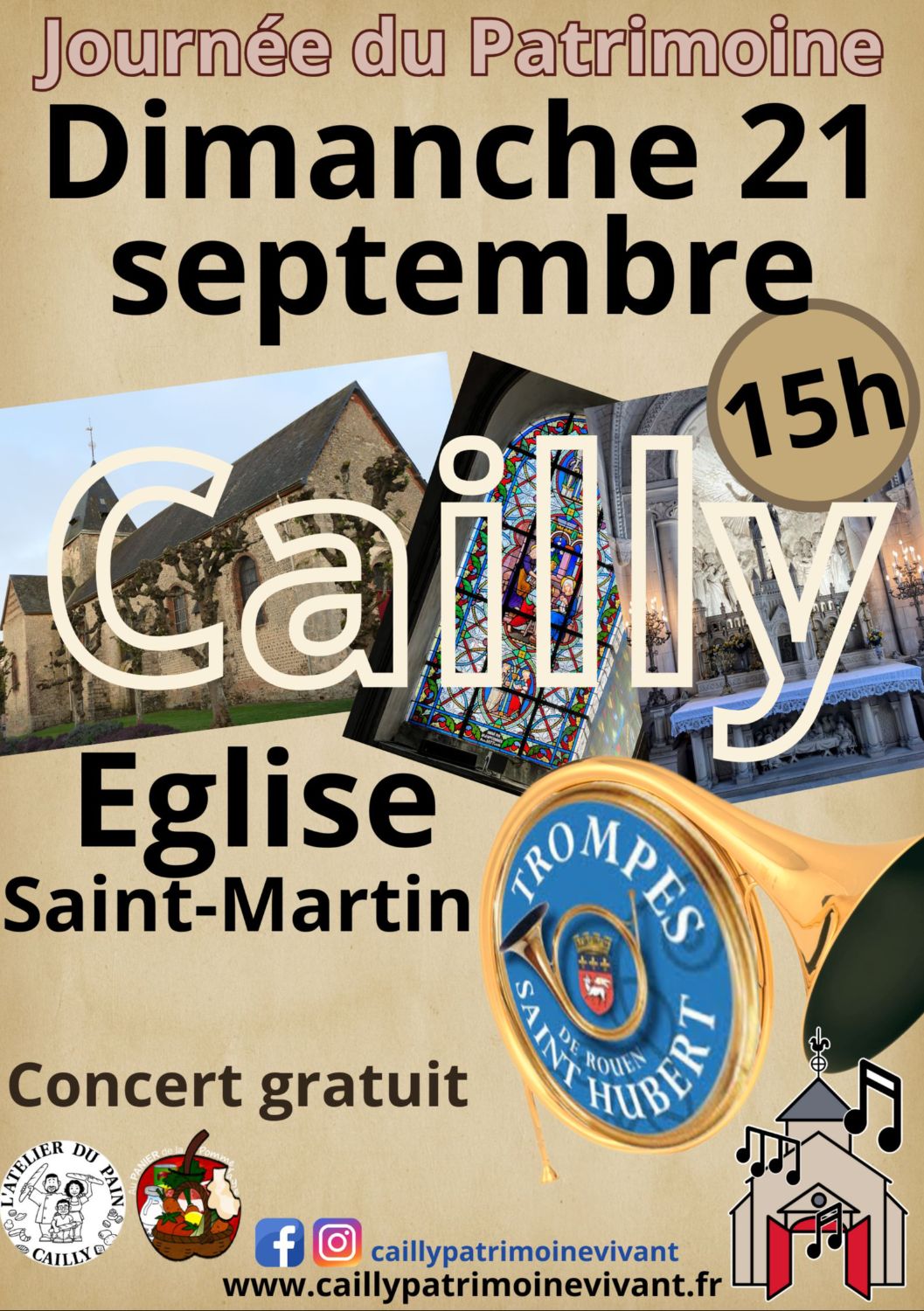 Journées du Patrimoine – Concert des Trompes Saint-Hubert de Rouen