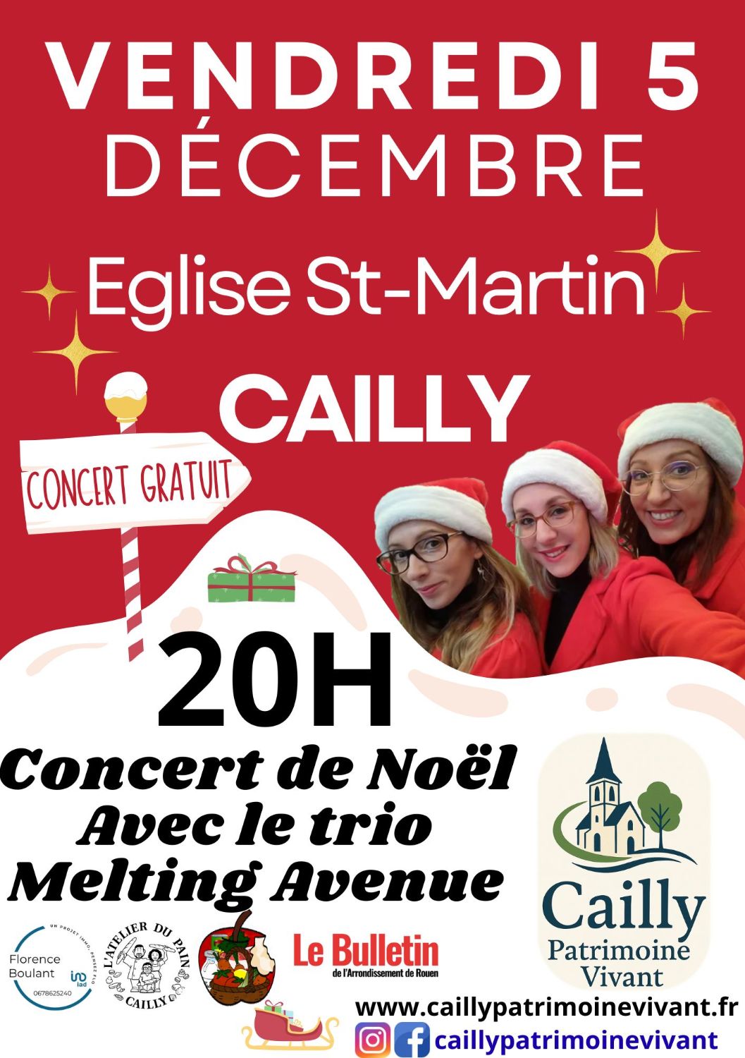 Le Trio Melting Avenue chante Noël