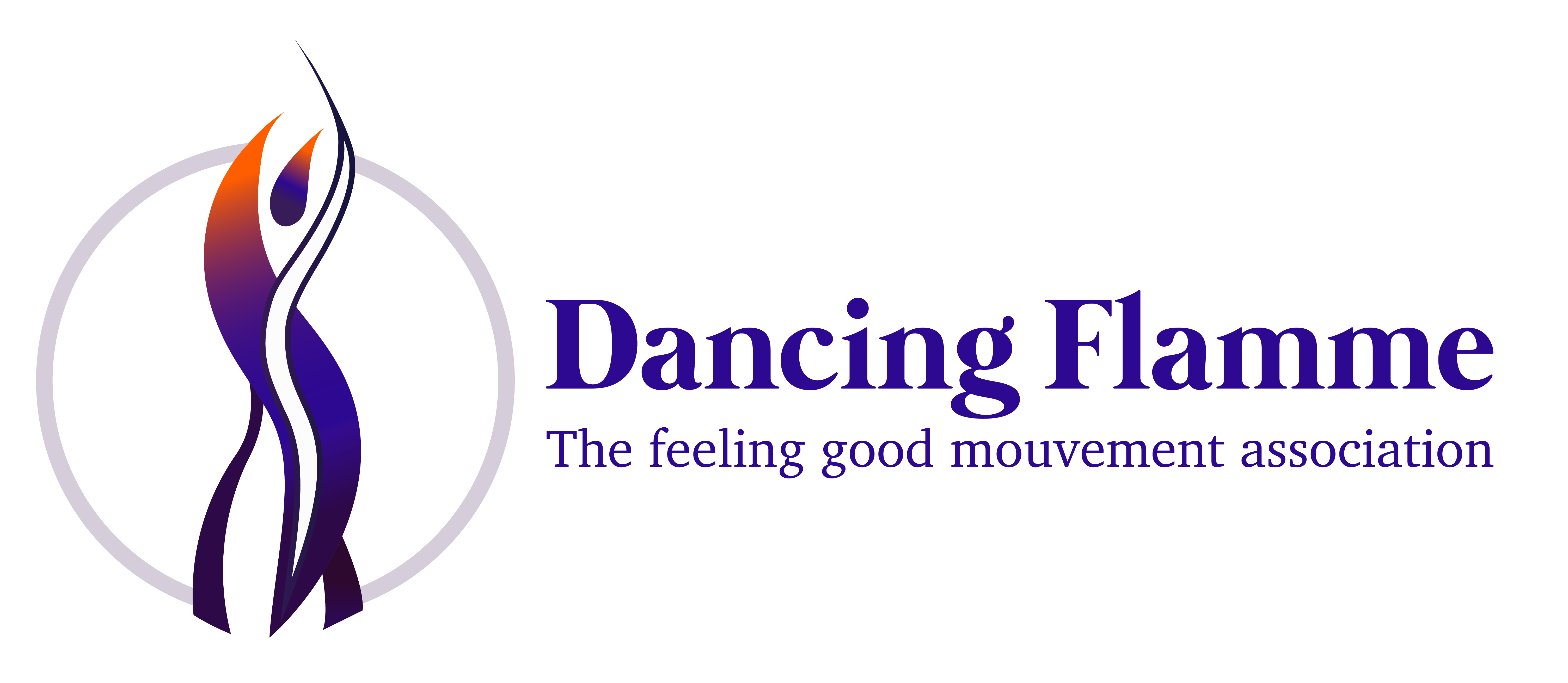 Logo Dancing Flame :The feeling good mouvement association