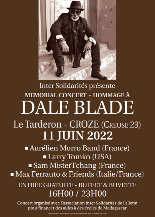 Grand Concert Solidaire : Hommage à Dale Blade