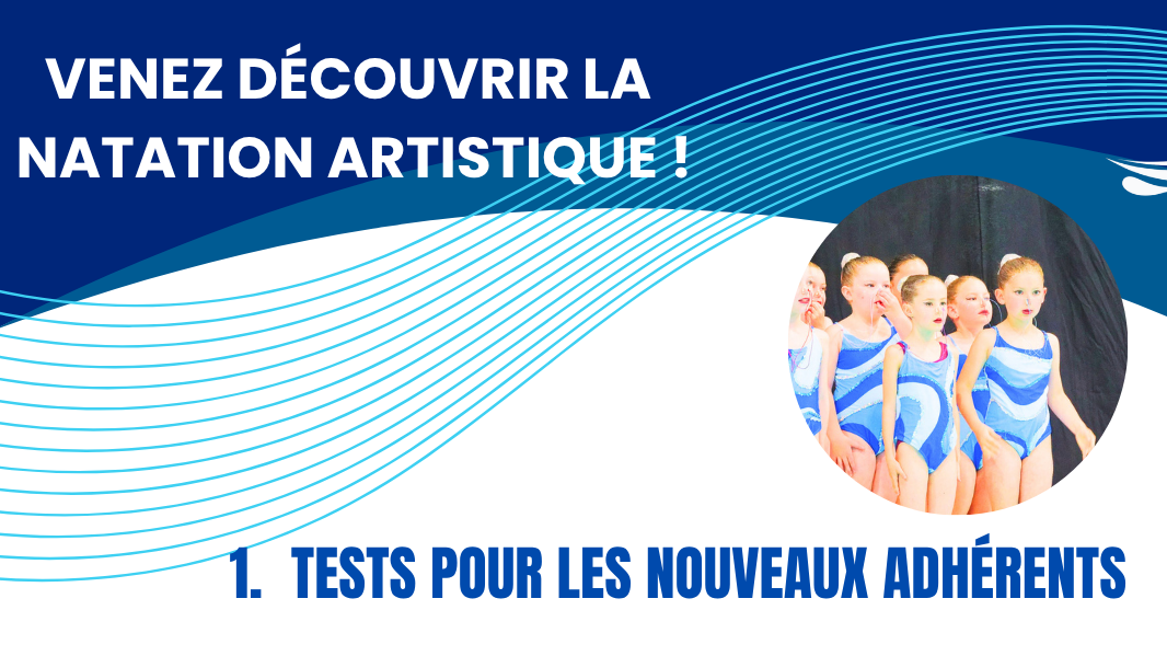 Venez découvrir la natation artistique !
