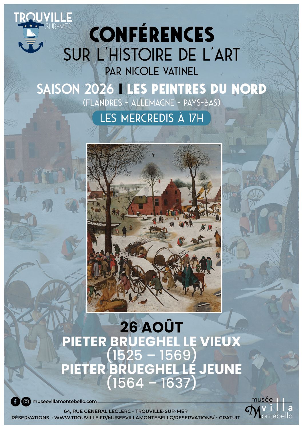 Conférence - Pieter Brueghel le vieux / Pieter Brueghel le jeune