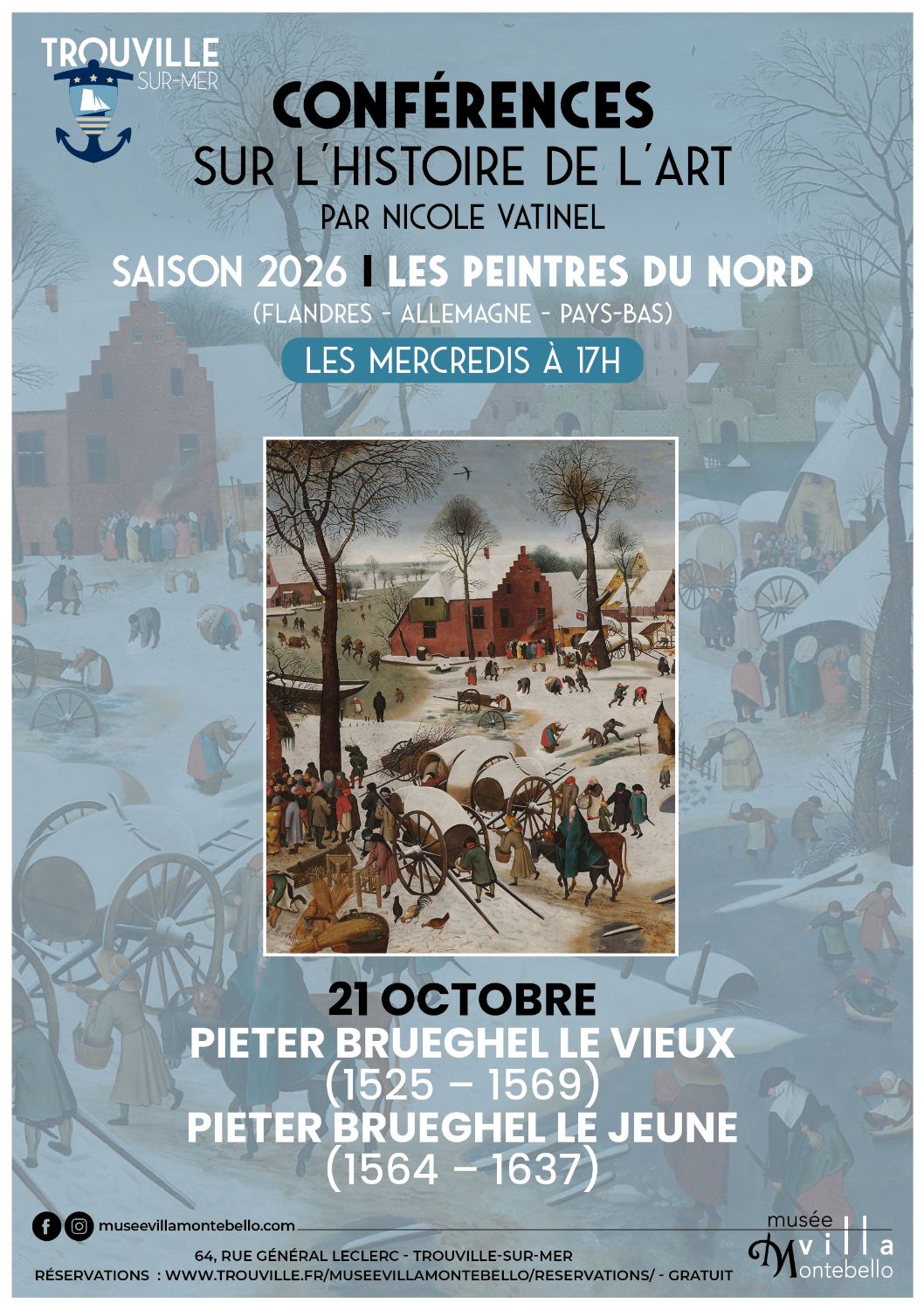 Conférence - Pieter Brueghel le vieux / Pieter Brueghel le jeune