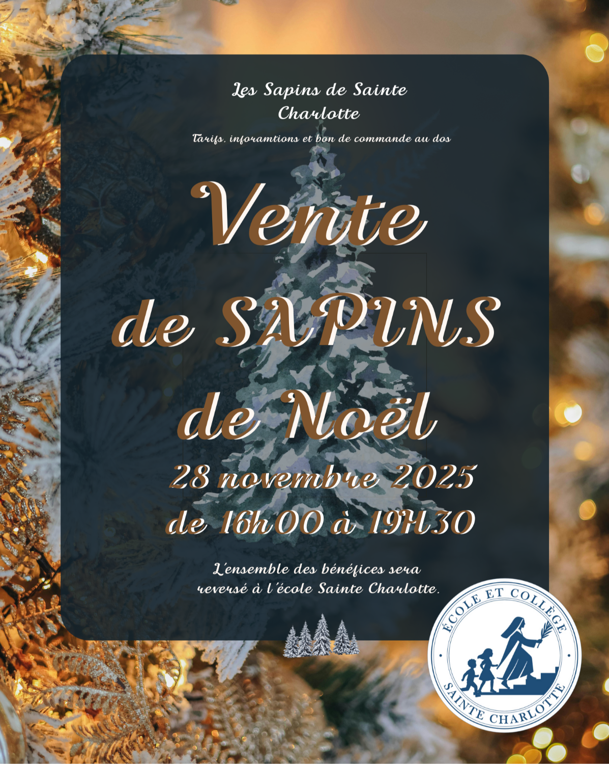 Opération sapins de Noël 2025