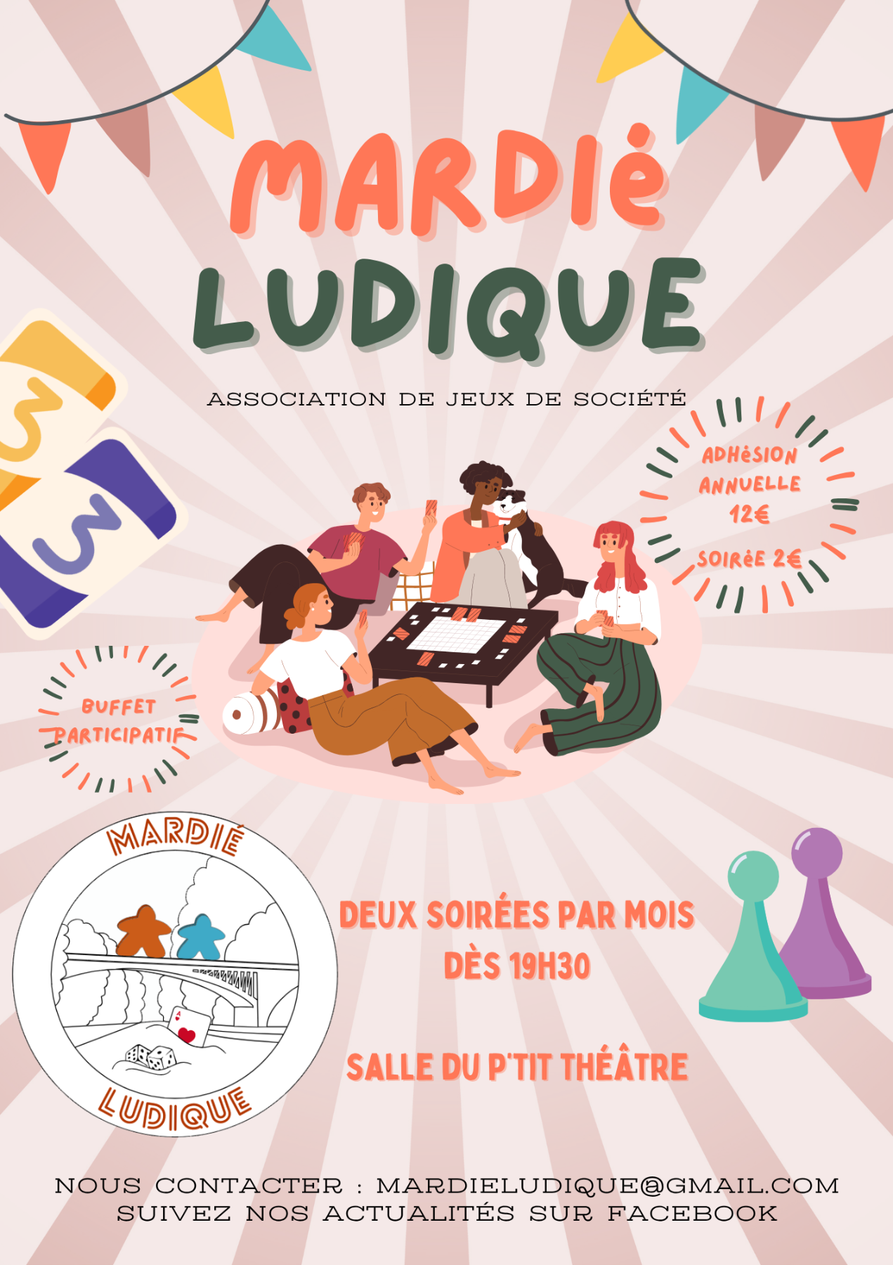 Mardié Ludique, votre association de jeux de société à Mardié