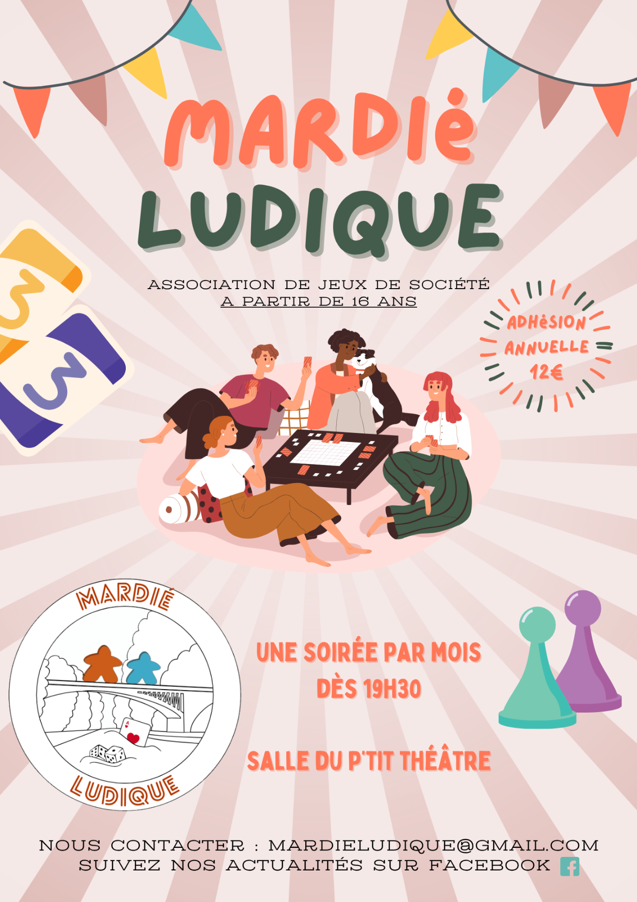 Mardié Ludique, votre association de jeux de société à Mardié