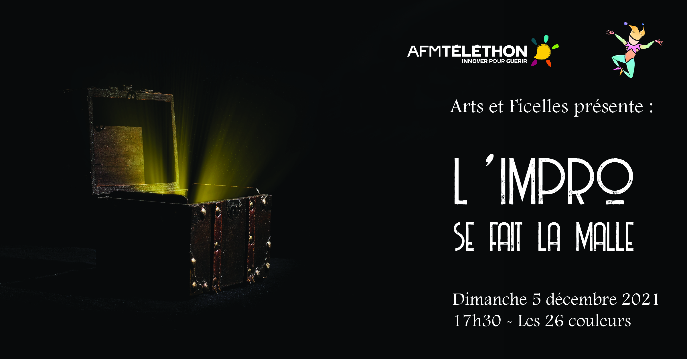 L'impro se fait la malle - Téléthon 2021